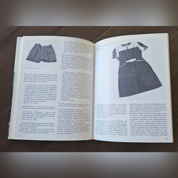 Mit Zuckersack Und Heifsgetrank [German] Hardcover Book About Post War Life - Picture 3 of 4